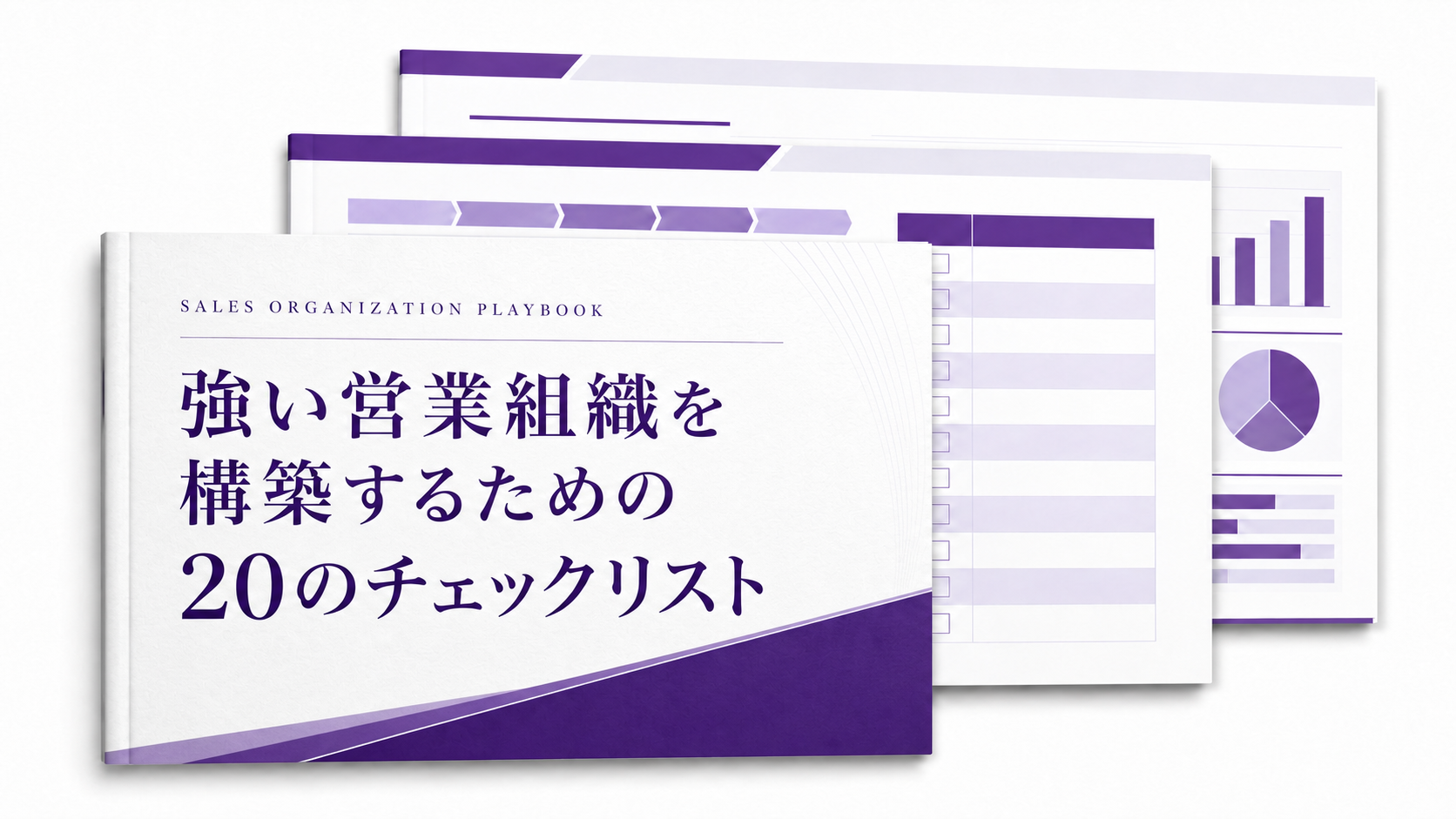 強い営業組織を構築するための20のチェックリスト資料イメージ
